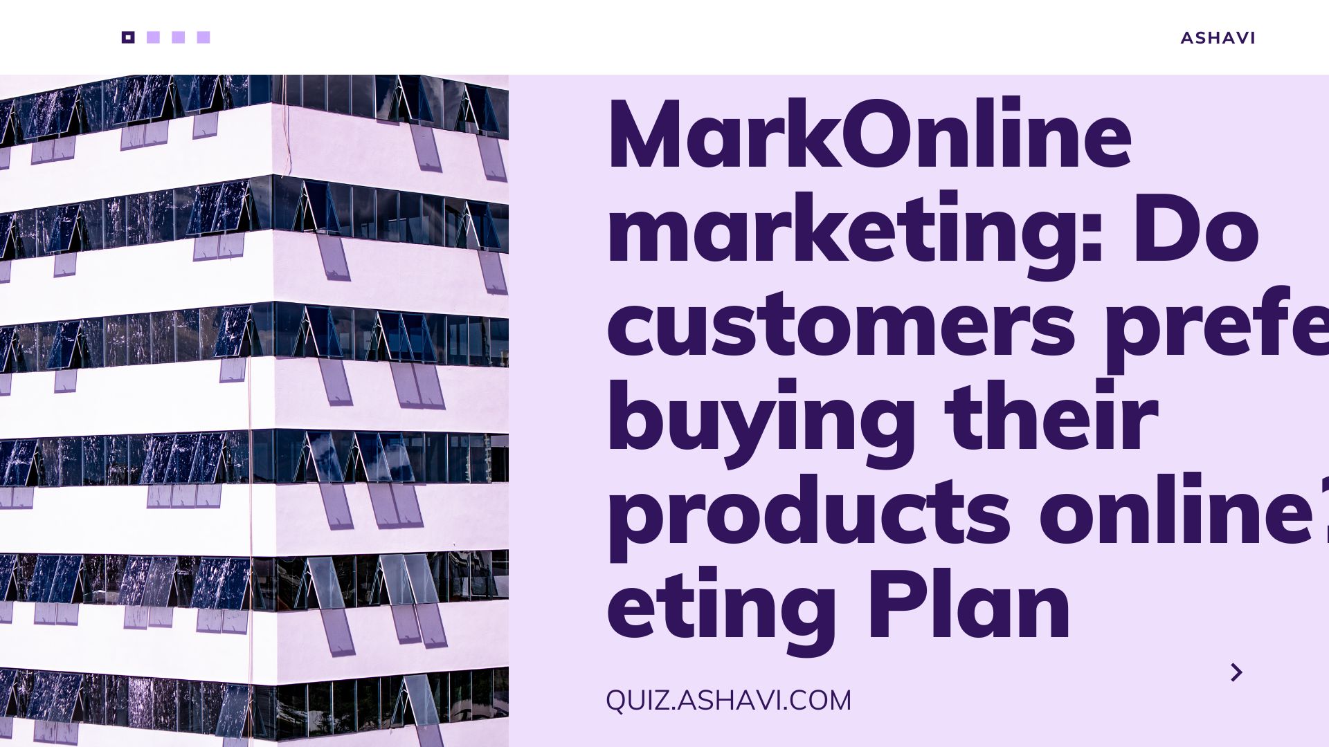 Online marketing: Do customers prefer buying their products online?